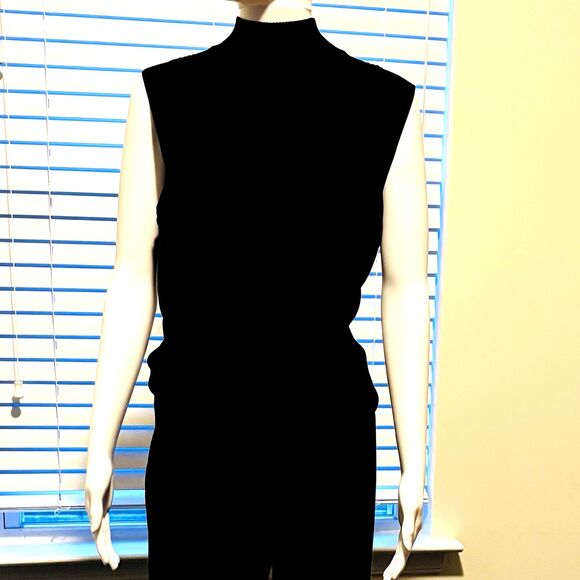 INC Women's (18W) Black & White Fair Isle Pattern Pull-on Pants Exc. Condition! - Picture 6 of 16